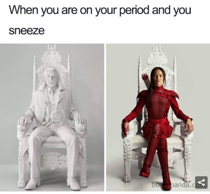 Have you got any funny period memes or jokes?