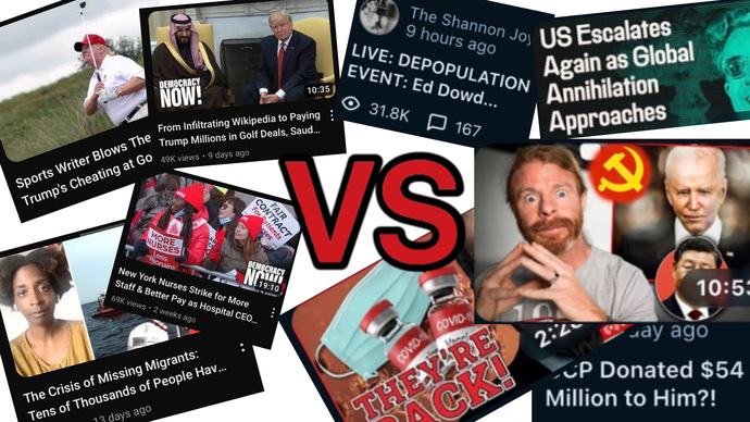 Do you see the difference in Left and Right media?
