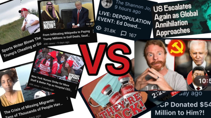 Do you see the difference in Left and Right media?