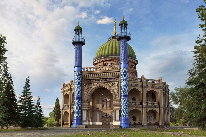 Aren't Baháʼí temples very beautiful 😍?