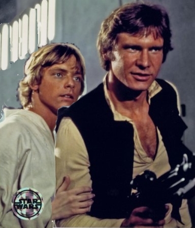 Han Solo and Luke Skywalker