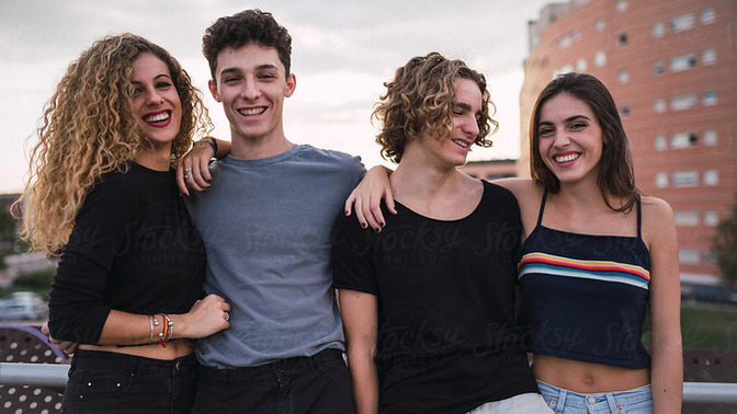 Do girls only hang out with people they consider in their "level"?
