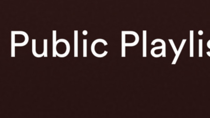 Do you have a playlist for a lot of occasions?