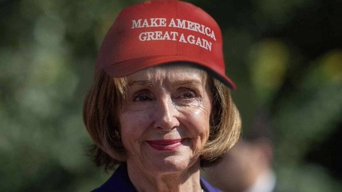 Are you shocked Nancy Pelosi is a closet Trump supporter?