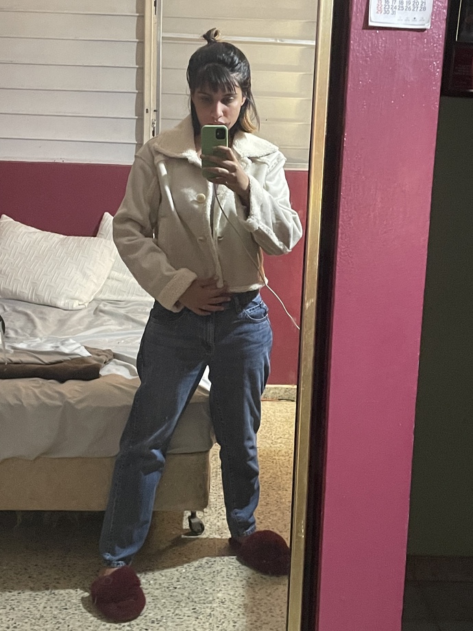 Do I like a snowman? Is this a jacket that matches with anything?