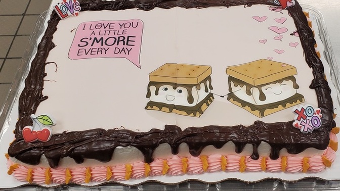 Made cake today what yah think?