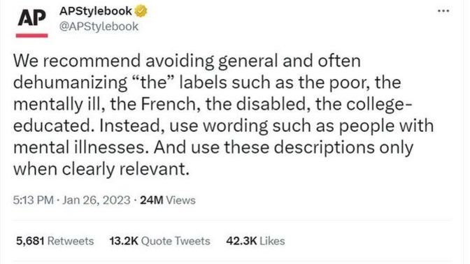 Is it offensive to say "the French"?