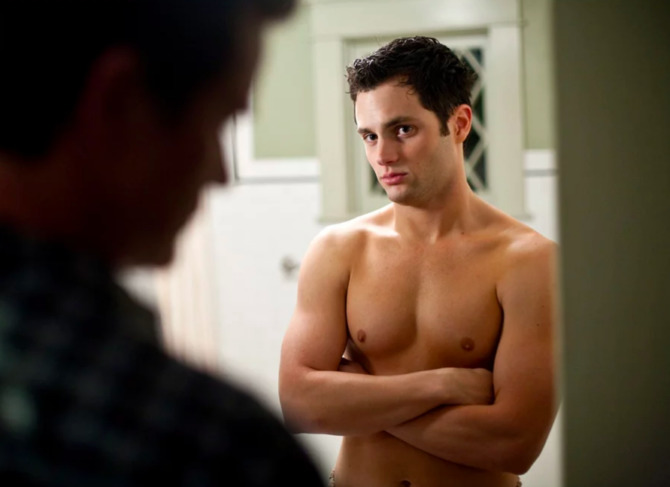 Hairy Penn Badgley, or smooth Penn Badgley?