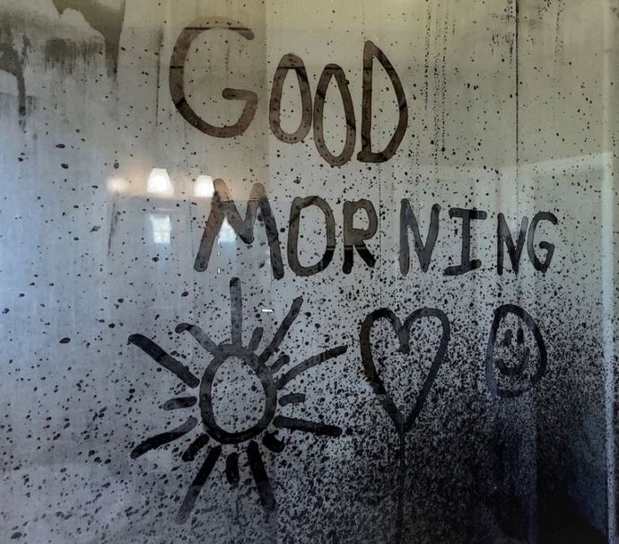 Showers, when are we taking them, in the morning or at night?