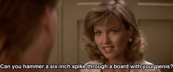 A girl's gotta have her standards.