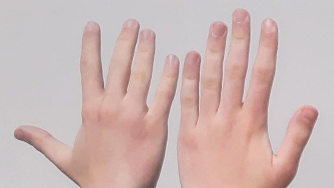 Guys i'm a man but some say my hands are feminine. what do you think?