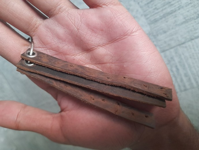 How much would you spend on 50 or 100 pieces handmade leather keychains like these ๐๐ฝ ?