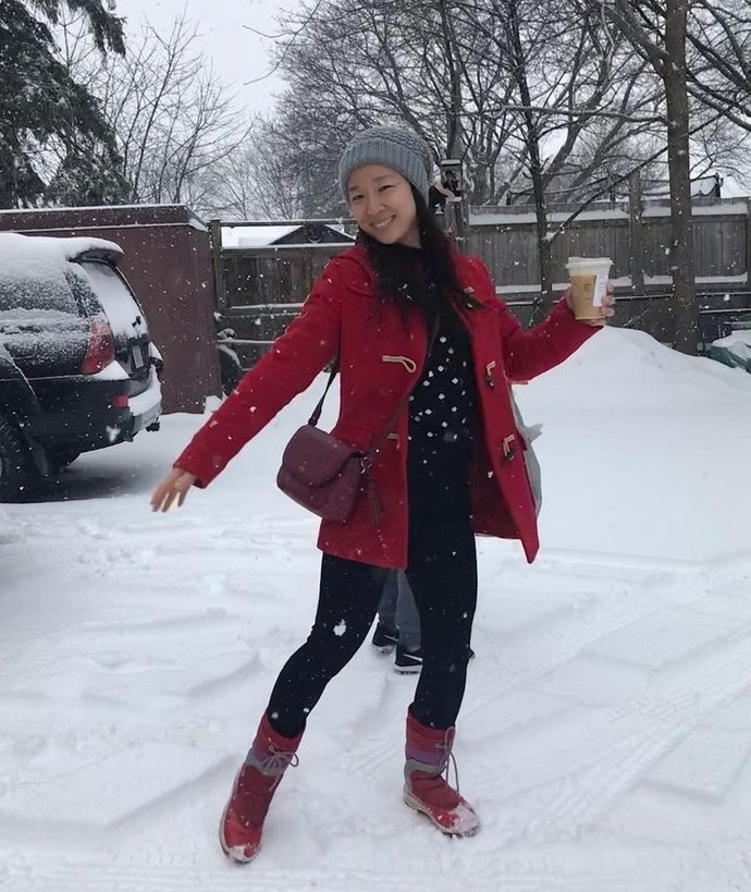 Its was a lot of snow this morning! Do you like the snow?