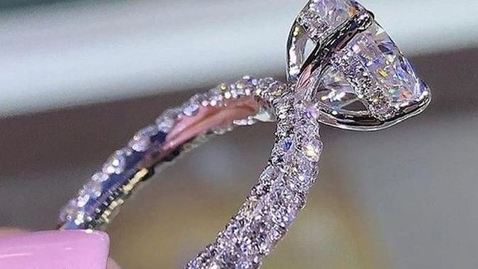 Guys, if you were to gift to your girl with a ring like this... Would it be presented as a promise, engagement, or wedding ring?