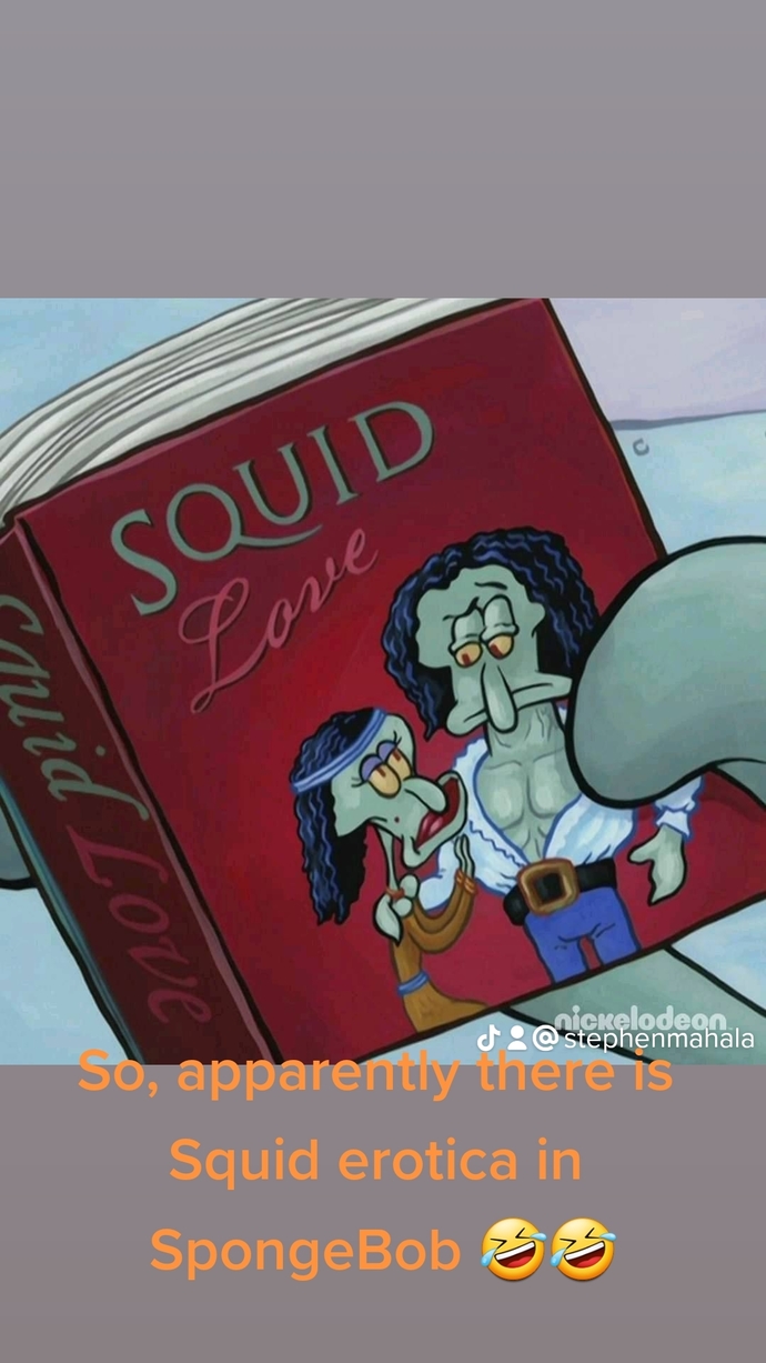 Would you read a Squiward romance book?