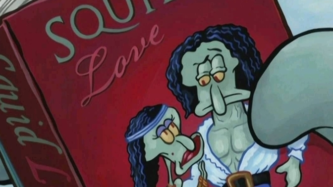 Would you read a Squiward romance book?