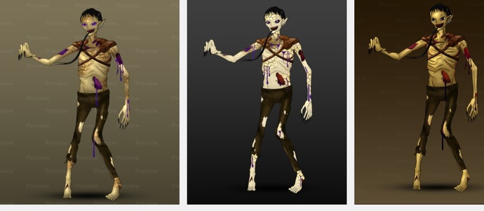 What do you think about the zombie?