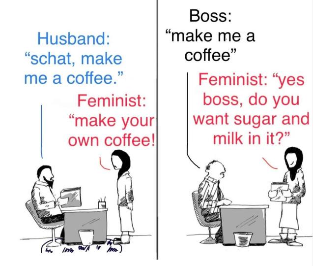 Do women still cook for their man?