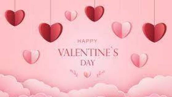 When someone wishes you happy Valentine's day?