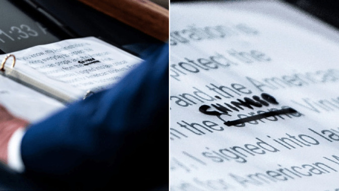 I guess Trumps notes of "China Virus" aren't part of any probe -- right?
