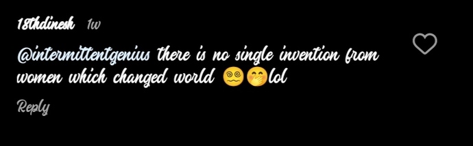 Do men think that low of women?