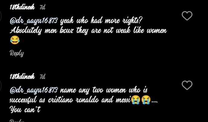 Do men think that low of women?