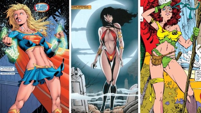Does Anime or Comic Books have a “sexy” girl problem, or is it ok?