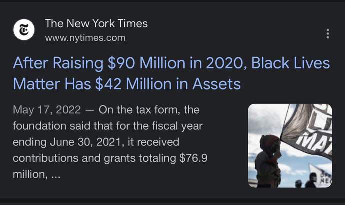 Americans donate millions to black communities