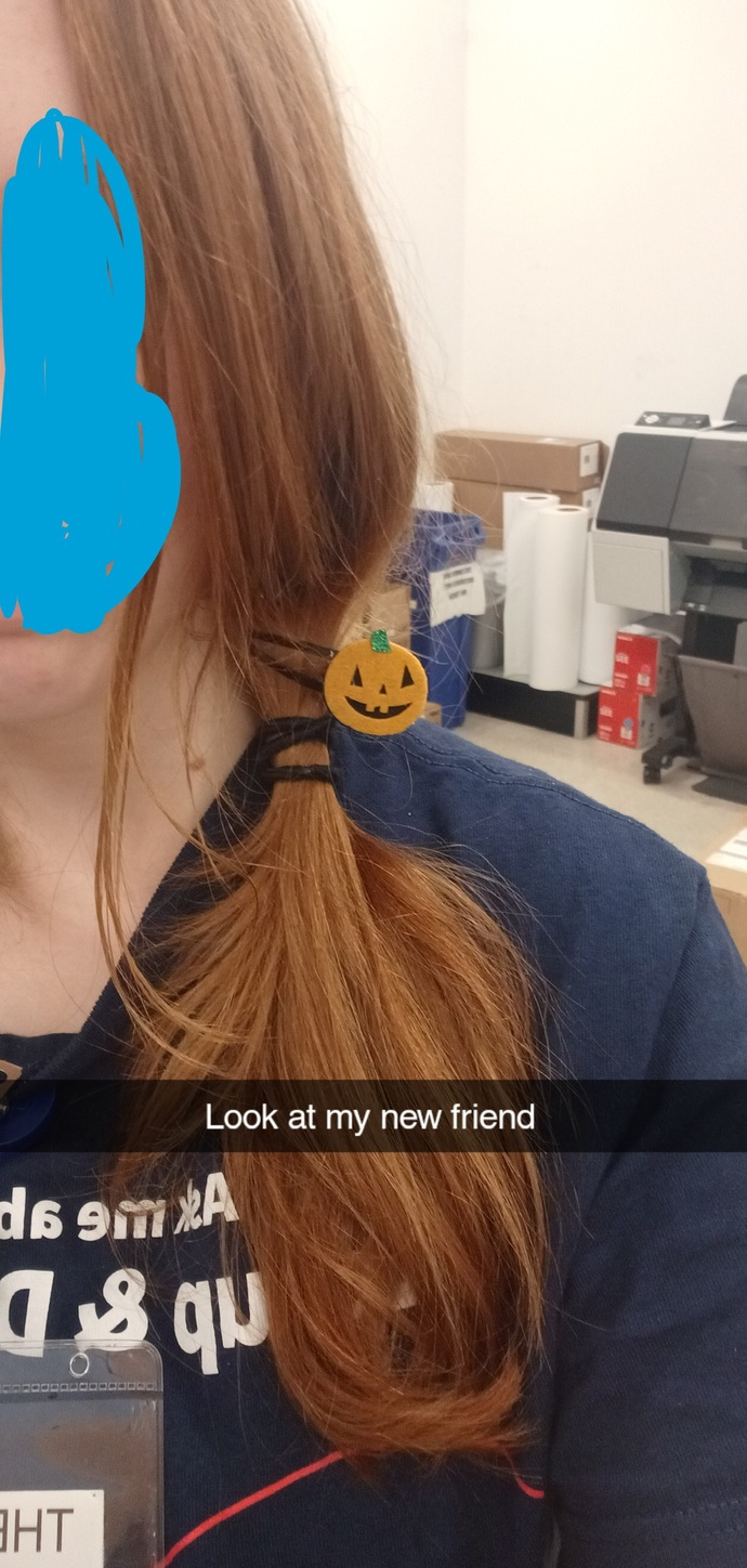 Just a frame of reference to show you how boring and straight my hair is