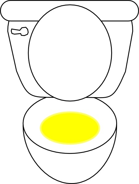 Are you okay with the “yellow, let it mellow” policy when sharing a restroom with your partner?