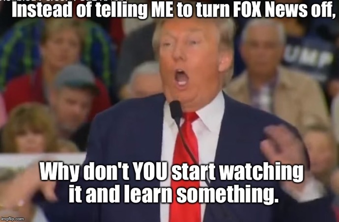 Does alternating and changing the narrative and giving them disinformation make those who only view a particular channel more informed than others?