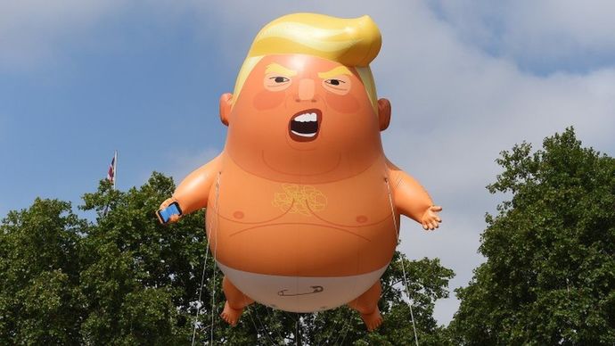 Do you think Donald Trump has balloon envy?