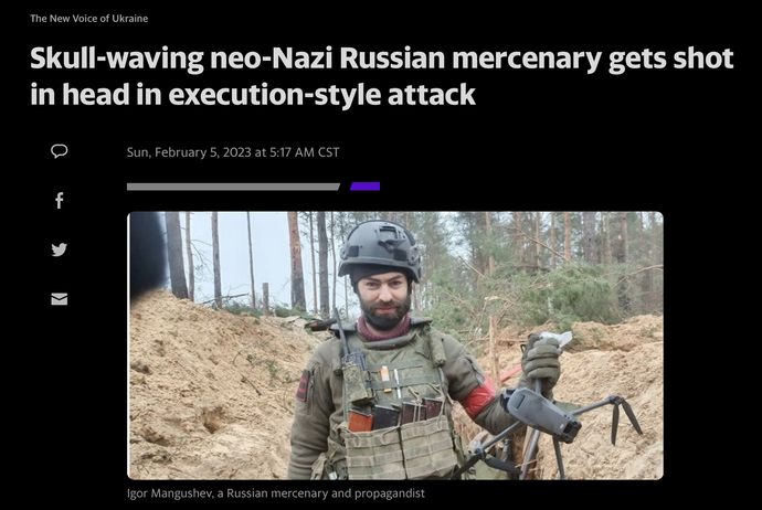 Wait…I thought Russians were “fighting” Neo Nazism?