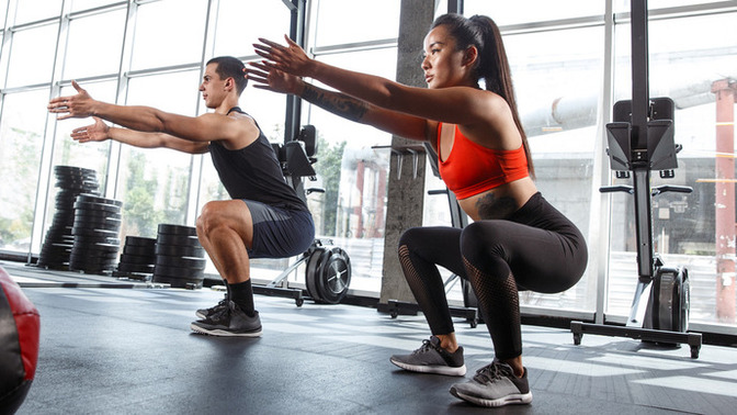 How many squats a day to show a difference (tone)?