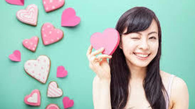 What do you do if someone starts flirting with you right before Valentine's Day?