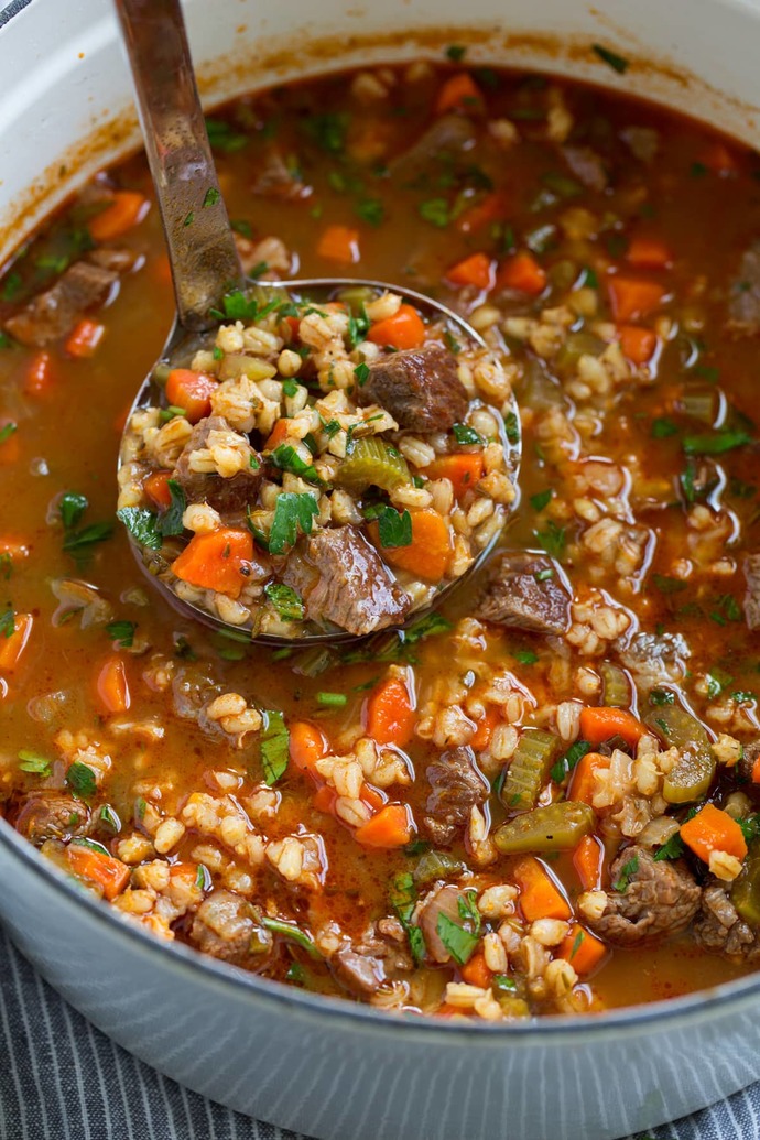 Beef and Barley Soup