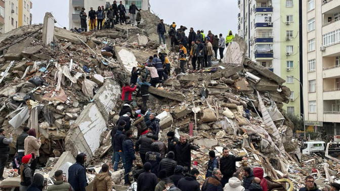 What are your thoughts about the earthquake in Turkey? Did you send help?