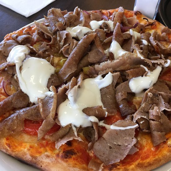 Why are pizza and kebabs sold together?