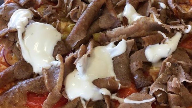 Why are pizza and kebabs sold together?