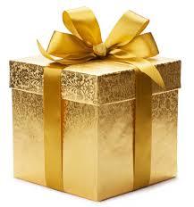 Happy Belated Birthday! Inside is man that will shower you with love and gifts on future b-days. Open when ready!