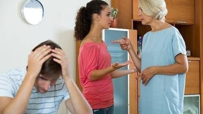 Why in mostly cases wife's don't like mother in law and mother in law don't like daughter in law, very rare have love from heart ♥?