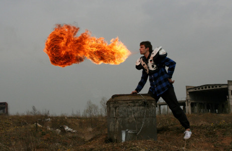 Is it best not to breathe fire on Valentines Day?
