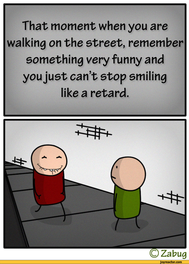 Are you good at holding in your smile/laughter?