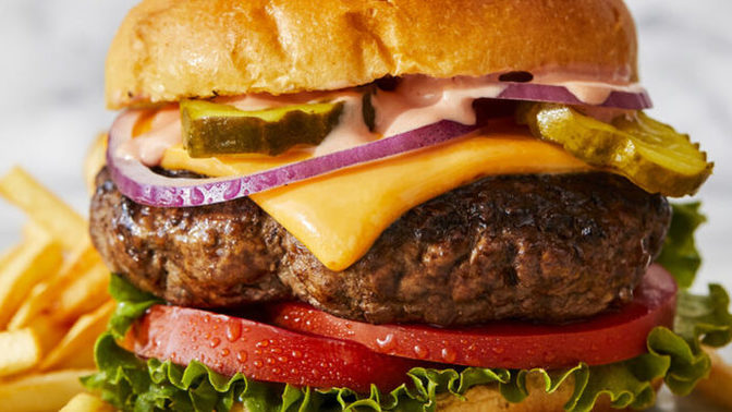What in your opinion is the best cheese to put on a burger (are you prepared to get hungry?)?