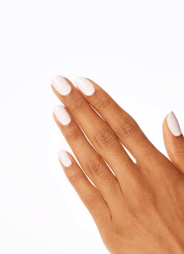 Which of these nail polish would look best on nails when wearing a minty green blouse top?