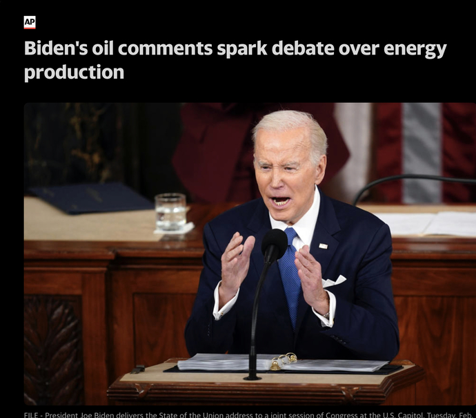 How long you think we’ll be on oil?