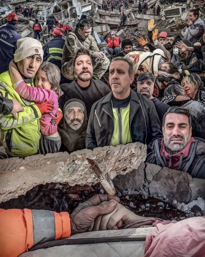 Here is the symbol image of the terrible earthquake that affected Turkey and Syria. Did you send any help for them?