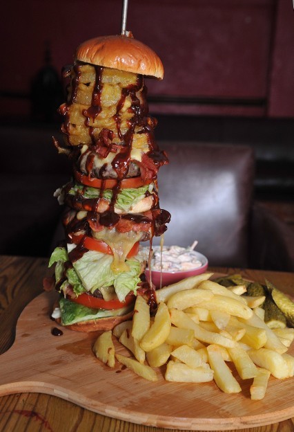 A burger should not be higher than half its diameter. Agree?