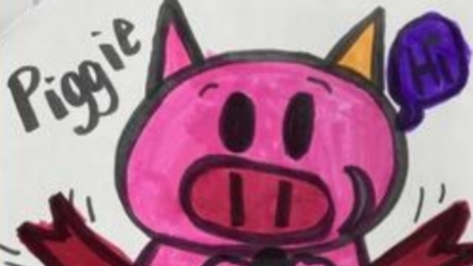 What do you think about this PIGGIE drawing?
