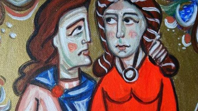 True or False: "Wearing your heart on your sleeve" has Valentine's Day Origins that date back to the middle ages?